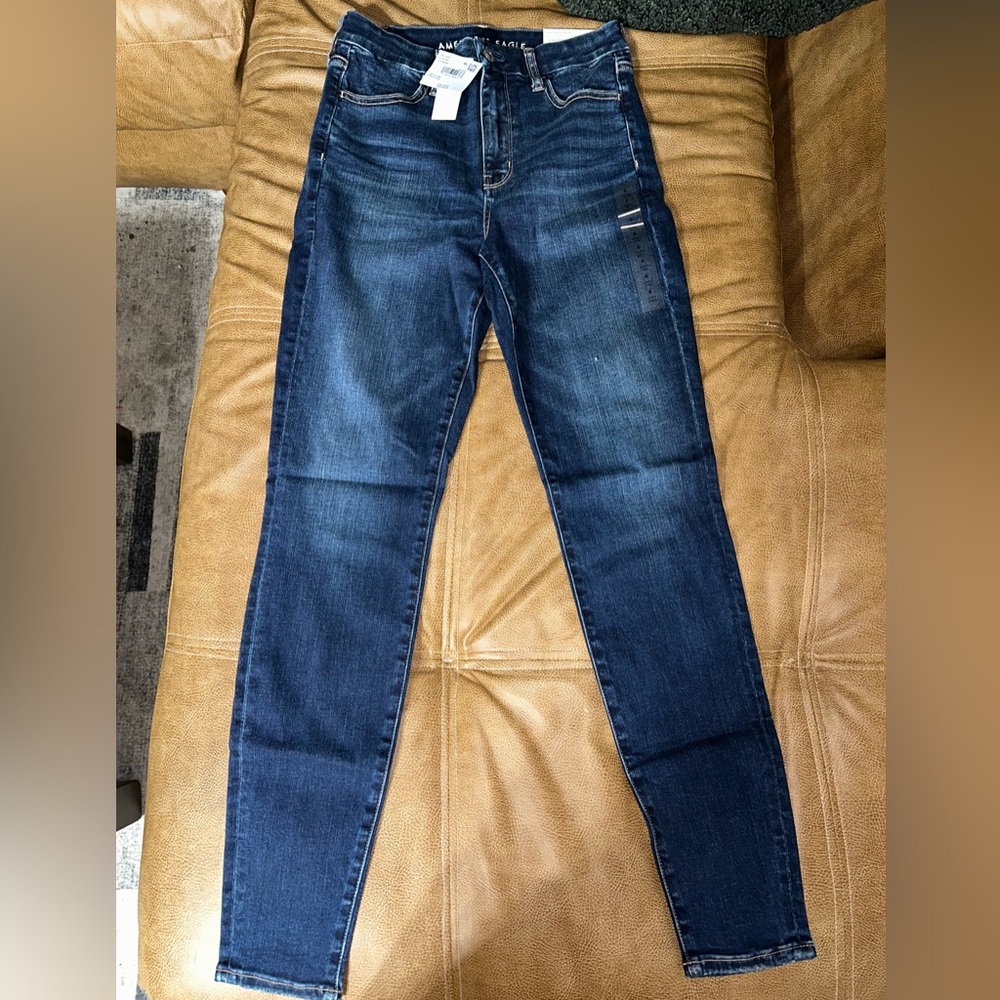 American Eagle curvy super high rise jegging